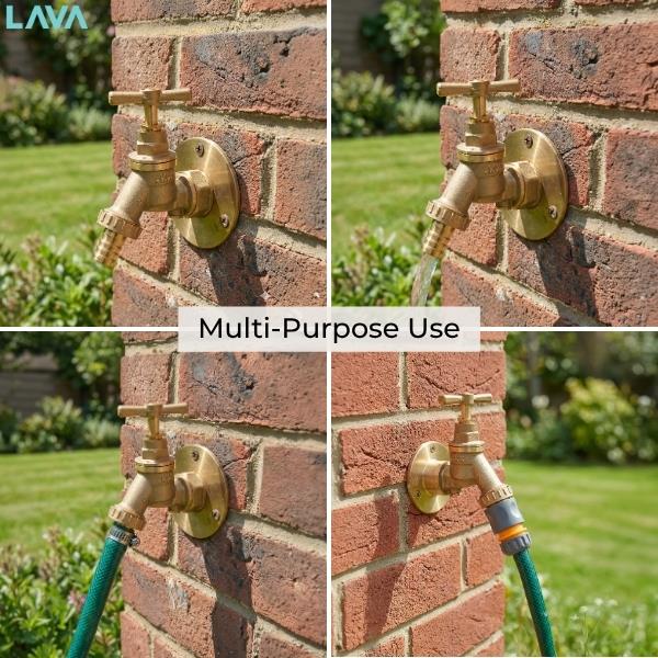 LavaTap Outside Tap 1/2in WRAS Approved Double Check Valve LavaTap