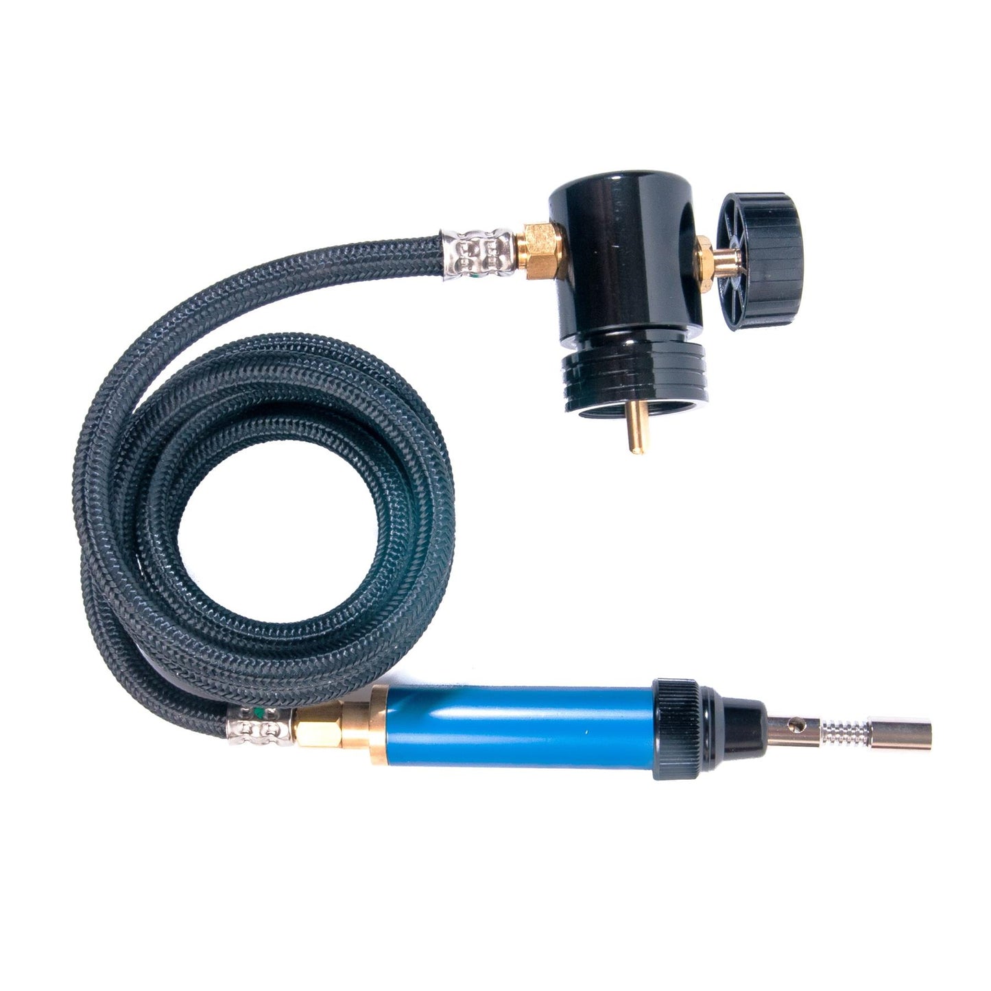 Lead Welding Kit Fine Nozzle Propane Mapp Gas Torch for Detail Soldering Lava Wholesale - Installation View