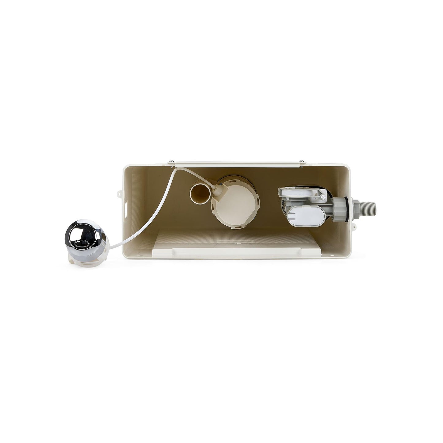 FlushDaddy Concealed Toilet Cistern Dual Flush 6L 3L Compact Hideaway WC Tank - CIST12 FlushDaddy