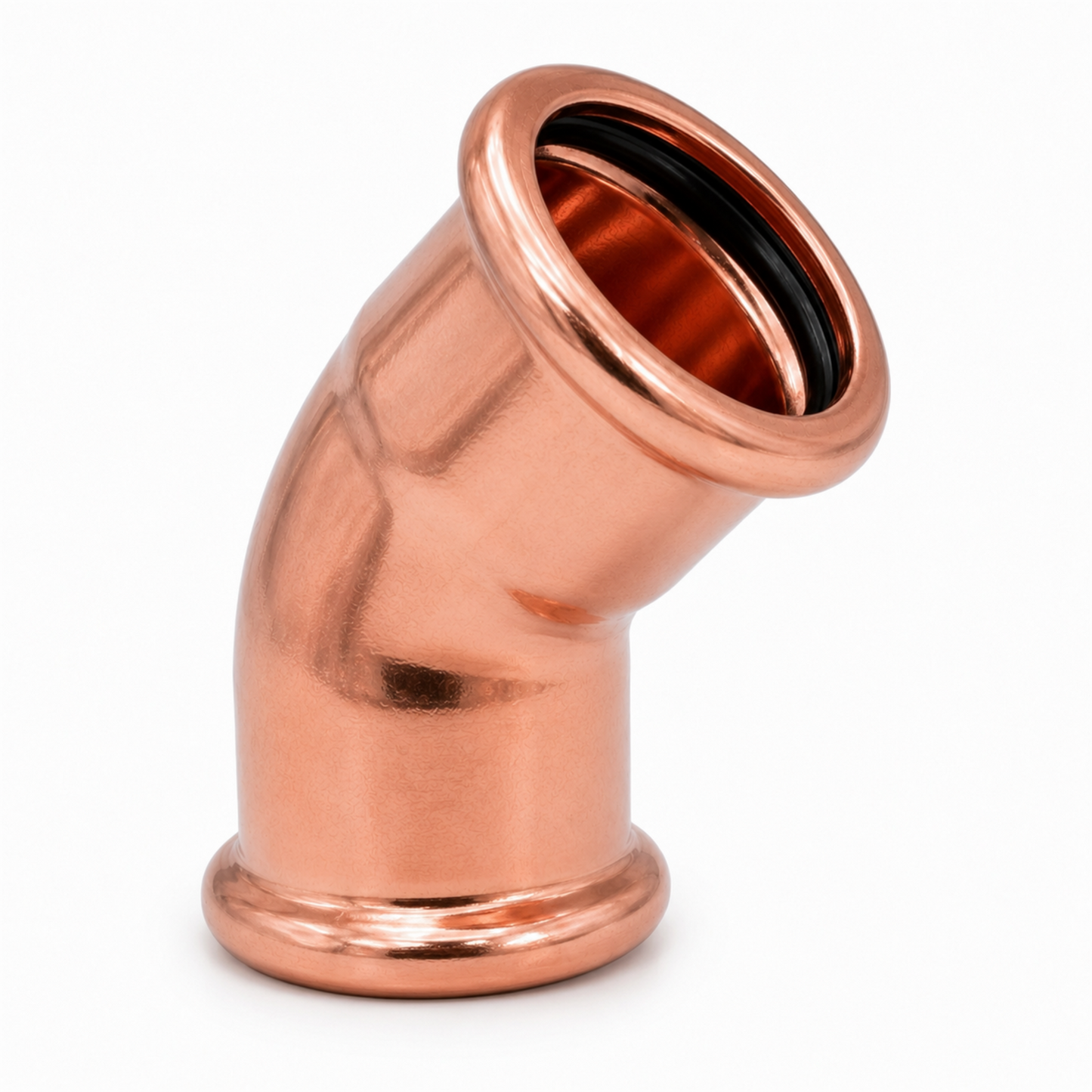 LavaPlumb Copper Pressfit 45 Degree Elbow - 15mm LavaPlumb