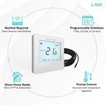 Heatmiser NeoStat-E V3 Electric Heating Thermostat - White Heatmiser - Packaging