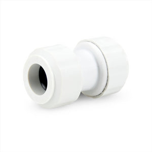 LavaPlumb 15mm Pushfit Coupler White 10 Pack