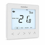 Heatmiser NeoStat WIFI Thermostat - Glacier White Heatmiser