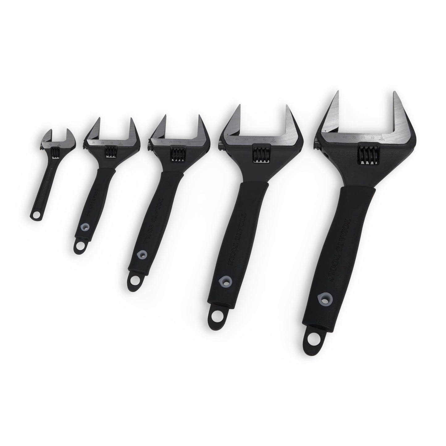 Todays Tools Wide Jaw Adjustable Wrench 4 Inch Handle