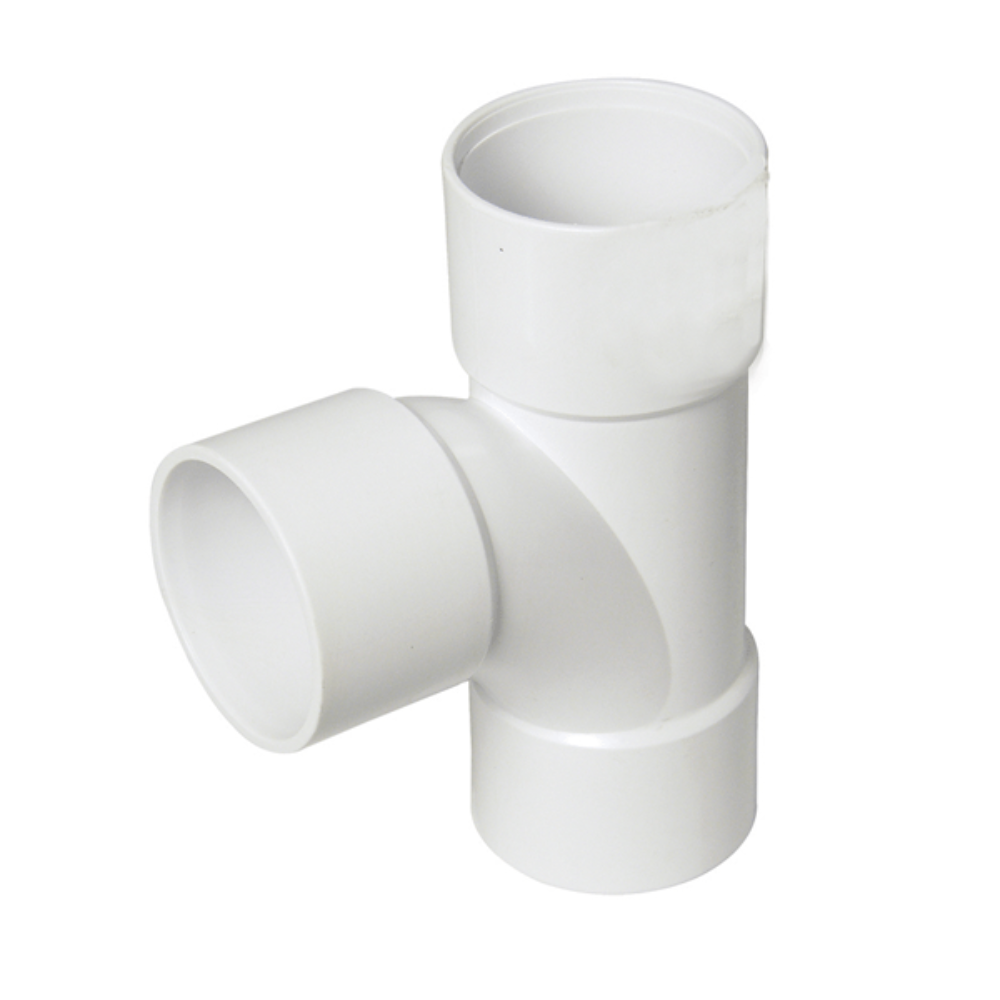 32mm Solvent Weld Waste Equal Tee Fitting White Lava