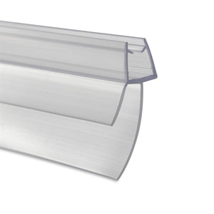 Flap Type Shower Seal 4-6 mm Screen 23mm Drop - 1 Metre