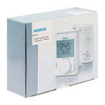 Siemens RDJ100RF/SET Programmable Wireless Room Thermostat 24-Hour Timer Siemens - Side Profile