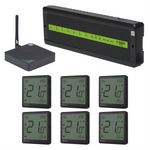ENGO Smart Wireless UFH Control Pack 6 Zone - Black ENGO