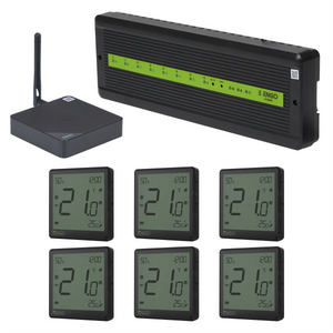 ENGO Smart Wireless UFH Control Pack 6 Zone - Black