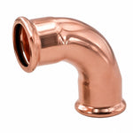 LavaPlumb Copper Pressfit 90 Degree Elbow - 28mm - 5 Pack LavaPlumb