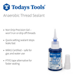 That Rapid Blu Stuff Gel 50ml Thread Sealer Todays Tools