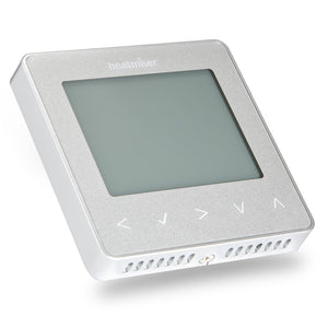 Heatmiser NeoStat 12v V2 Thermostat - Platinum Silver