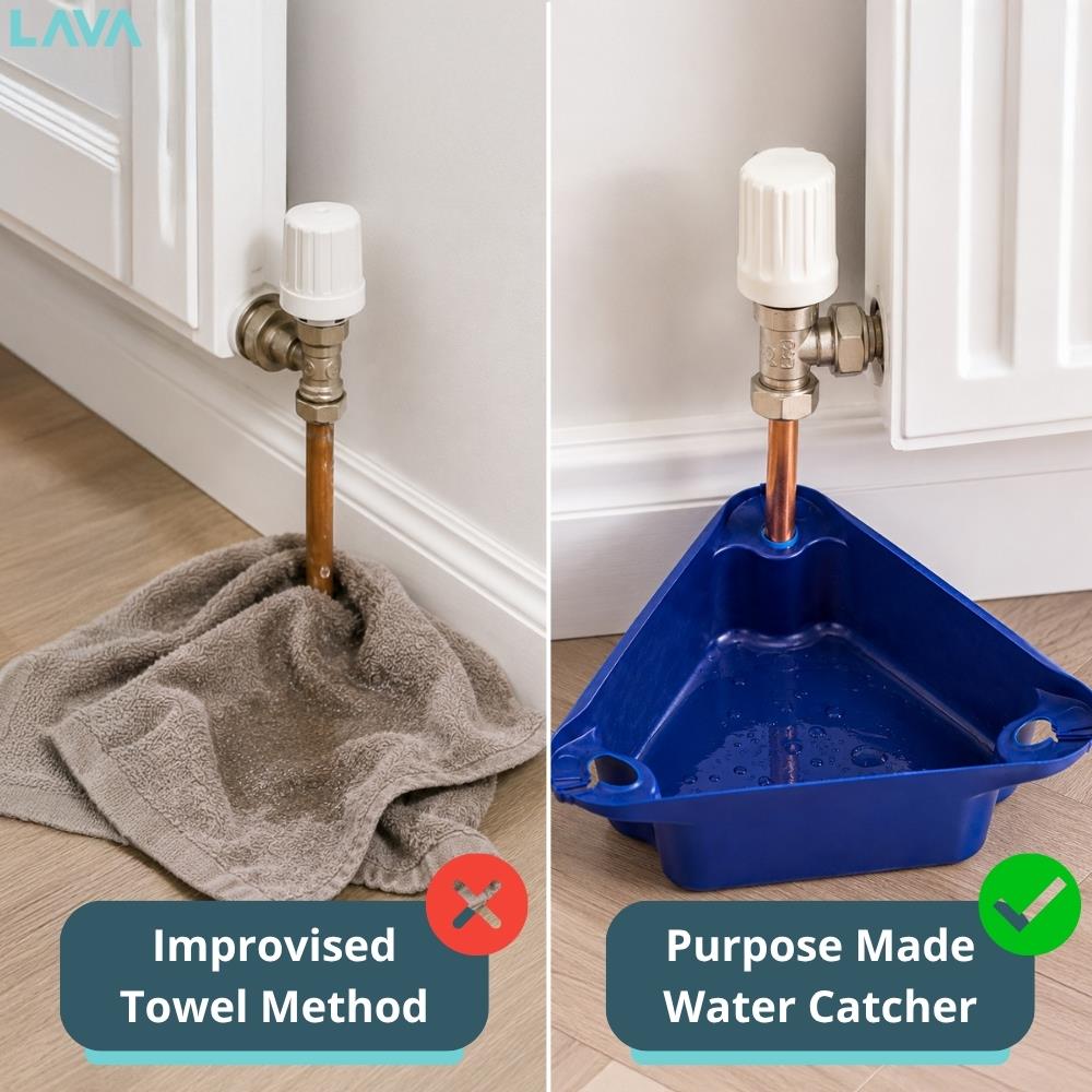 LavaTap Plumb Tub flexible radiator drain tray and plumbers water catcher – view 8