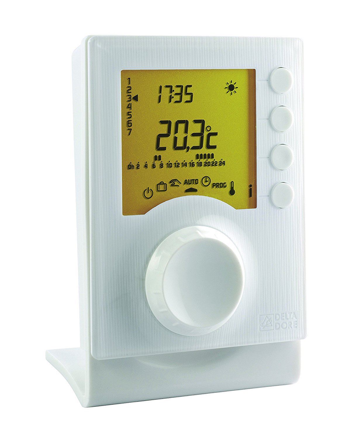 Delta Dore 137+ Programmable Wireless Thermostat and Receiver Delta Dore - Close Up Detail