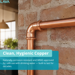 LavaPlumb Copper Pressfit 45 Degree Elbow - 28mm LavaPlumb
