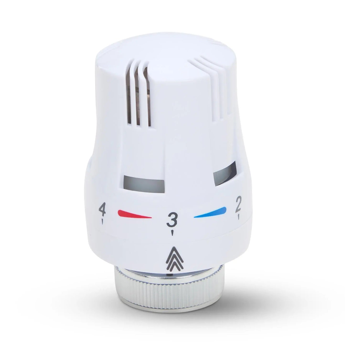OPENBOX - Thermostatic Radiator Valve TRV & Lockshield 15mm Angled LavaTap