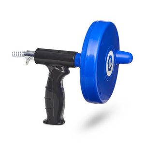 Drain Cleaning Rotary Drum Auger 7.5m Manual Blockage Remover