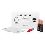 Kidde 7CO 10 Year Life Carbon Monoxide Alarm |AA Battery Powered Kidde - Side Profile