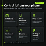ENGO E20i-B Wireless Smart Thermostat - Black ENGO Controls