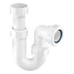 McAlpine ASA10 Adjustable Basin P Trap 1.25 Inch Waste Trap McAlpine
