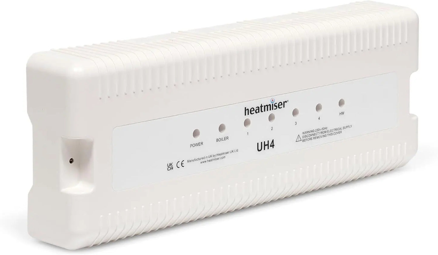 OPENBOX - Heatmiser UH4 - 4 Zone 230v UFH Wiring Centre Underfloor Heating Heatmiser