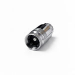 LavaTherm Chrome Thermostatic Radiator Valve TRV Head M30 x 1.5 - 2 Pack LavaTherm - Rear View