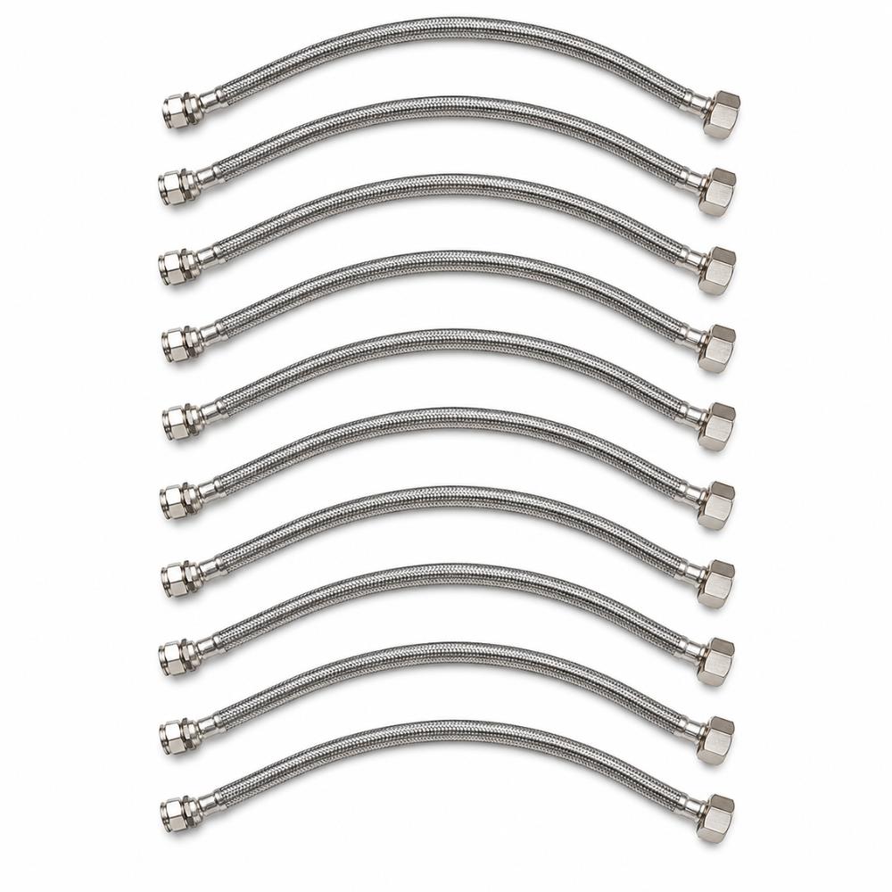 LavaTap 15 mm x 3/4 Inch Flexi Tap Connector 500 mm (10 Pack) Lava