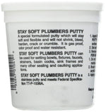 Black Swan Stay Soft Plumbers Putty 28 oz Black Swan - Side Profile