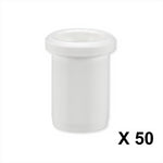 LavaPlumb Pushfit 22mm Pipe Inserts 50 Pack