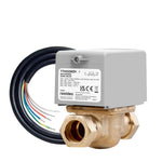 TotalHome 2 Port 22mm Motorised Valve TTH222MZV - Replacement for Honeywell V4043H TotalHome - Rear View