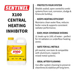 Sentinel X100 Inhibitor and X800 Cleaner Central Heating Treatment Kit LavaStore