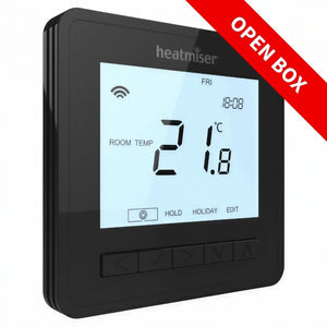 OPENBOX - Heatmiser NeoAir V3 Smart Wireless Programmable Room Thermostat for Use with RF Switch UH8-RF NeoHub