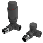 LavaTherm TRV Anthracite Thermostatic Radiator Valve - Corner LavaTherm - Product Overview