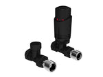 LavaTherm TRV Black Thermostatic Radiator Valve - Straight LavaTherm - Product Overview