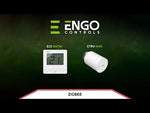 ENGO E25 Smart Thermostat Starter Pack Zigbee Radiator Control White